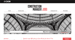 Desktop Screenshot of ciobjobs.com