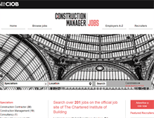 Tablet Screenshot of ciobjobs.com